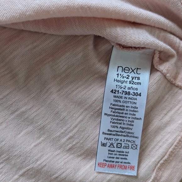 Next Baby Pink Cardigan - Size 18-24M - Picture 6 of 7